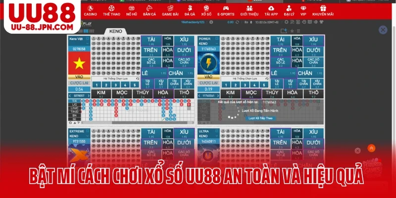 Bật mí cách chơi xổ số UU88 an toàn và hiệu quả Bật mí cách chơi xổ số UU88 an toàn và hiệu quả